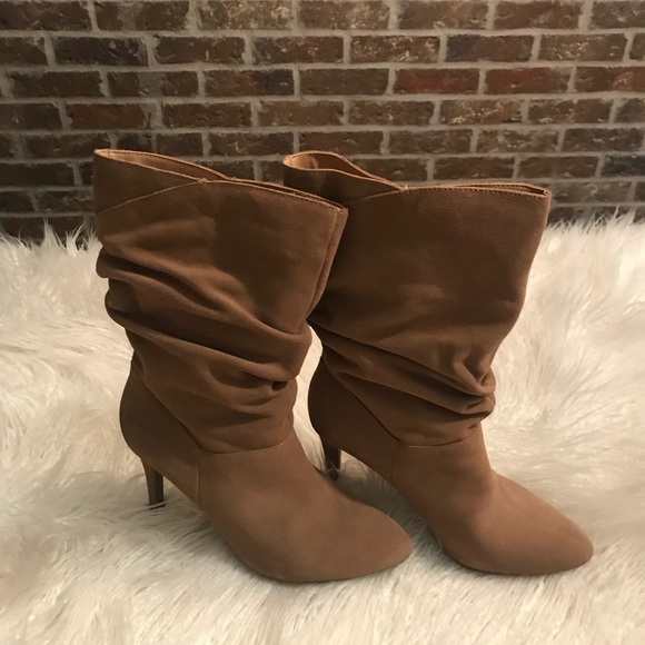 Audrey Brooke Shoes - Tan Boots